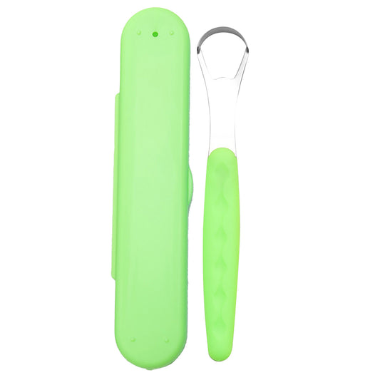 Tongue Scraper Cleaner 100% BPA Free Tongue Scrapers with Soft Handle for Adults, Kids, Healthy Oral Care, V1189-LWWAL-20260401-05790