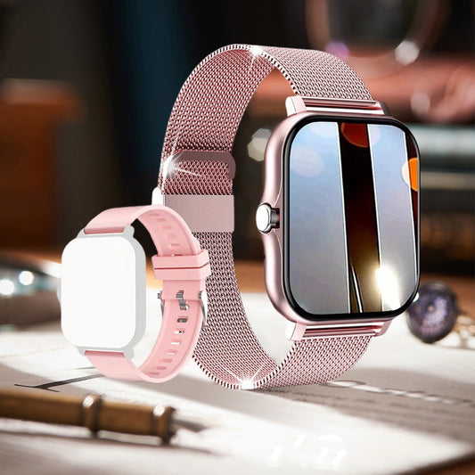 Smart Watch for Android and iPhone,Full Touch Screen with Call Function, Fitness Tracker for Music and Sleep V1189-LWWAL-20260401-05810