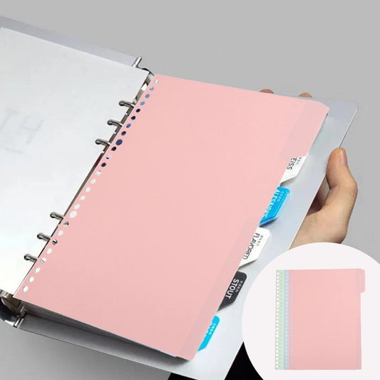 4Pcs/1Set- 4 Tab Binder Dividers with Tabs, Plastic Dividers for Ring Binder, Letter Size Binder Tabs for V1189-LWWAL-20260401-05831