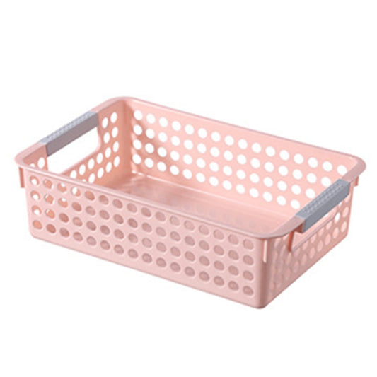 A4 Paper Trays with Grip Handles, 10.43x6.77x2.87"Heavy Duty Book Baskets for Library, Drawers, Office, Home, V1189-LWWAL-20260401-05835