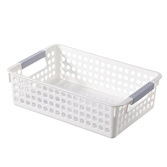 A4 Paper Trays with Grip Handles, 10.43x6.77x2.87"Heavy Duty Book Baskets for Library, Drawers, Office, Home, V1189-LWWAL-20260401-05836