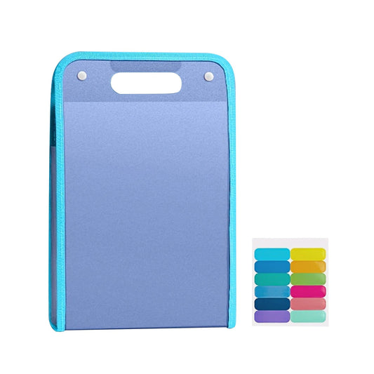Important Document Storage, 13 Pockets Expanding File Folder with Colored Tabs, File Organizer with V1189-LWWAL-20260401-05837