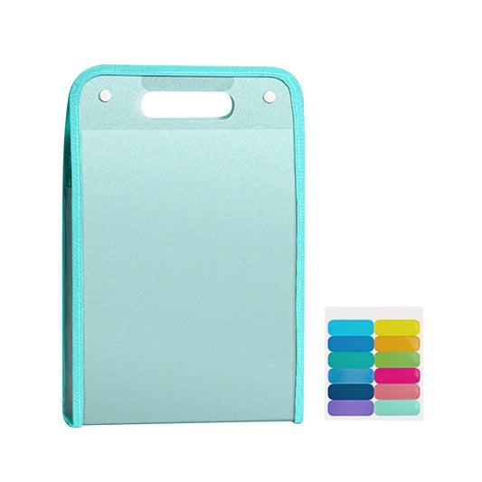 Important Document Storage, 13 Pockets Expanding File Folder with Colored Tabs, File Organizer with V1189-LWWAL-20260401-05839