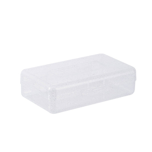1Pc Large Capacity Clear Pencil Case,Clear Pencil Box Plastic Storage Containers with Latching Lids Stackable V1189-LWWAL-20260401-05861