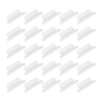 25 Pieces 3.5 Inch Clear Hanging Folder Tabs Hanging File Folder Tabs Clear Tabs for Hanging File Folders, V1189-LWWAL-20260401-05870