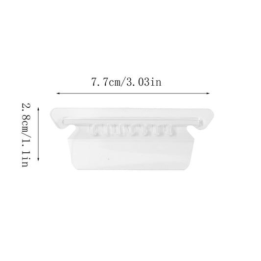 25 Pieces 3.5 Inch Clear Hanging Folder Tabs Hanging File Folder Tabs Clear Tabs for Hanging File Folders, V1189-LWWAL-20260401-05871