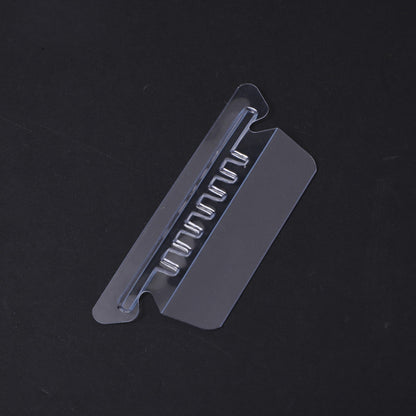 25 Pieces 3.5 Inch Clear Hanging Folder Tabs Hanging File Folder Tabs Clear Tabs for Hanging File Folders, V1189-LWWAL-20260401-05871