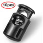 10 PCS Plastic Spring Cord Locks for Drawstring, Paracord Toggle Stopper Clasp Elastic Shoeslace Lock V1189-LWWAL-20260401-05880