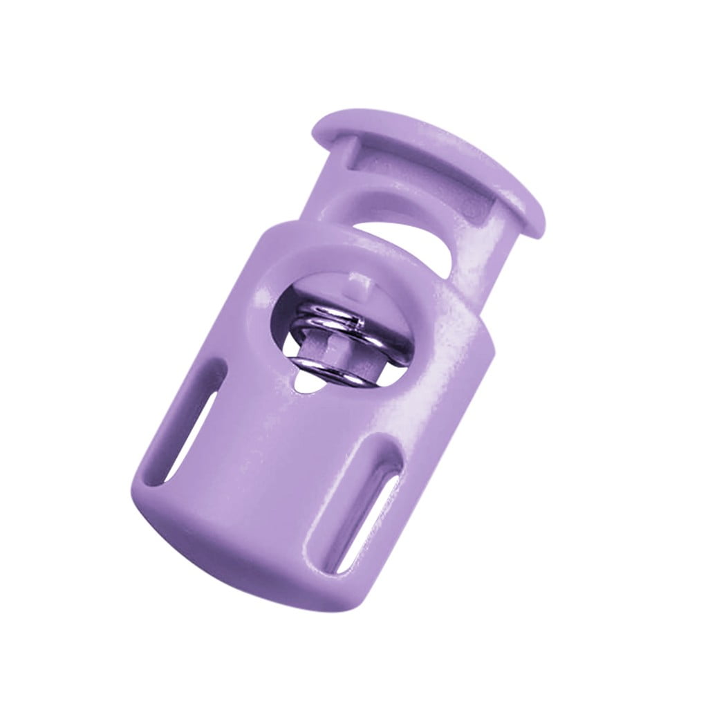 10 PCS Plastic Spring Cord Locks for Drawstring, Paracord Toggle Stopper Clasp Elastic Shoeslace Lock V1189-LWWAL-20260401-05883