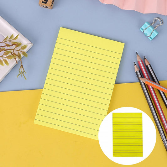 1 Pack Lined Sticky Notes 4X6 in Post, 8 Pastel Colors Large Ruled Post Sticky Colorful Super Sticking Power V1189-LWWAL-20260401-05906
