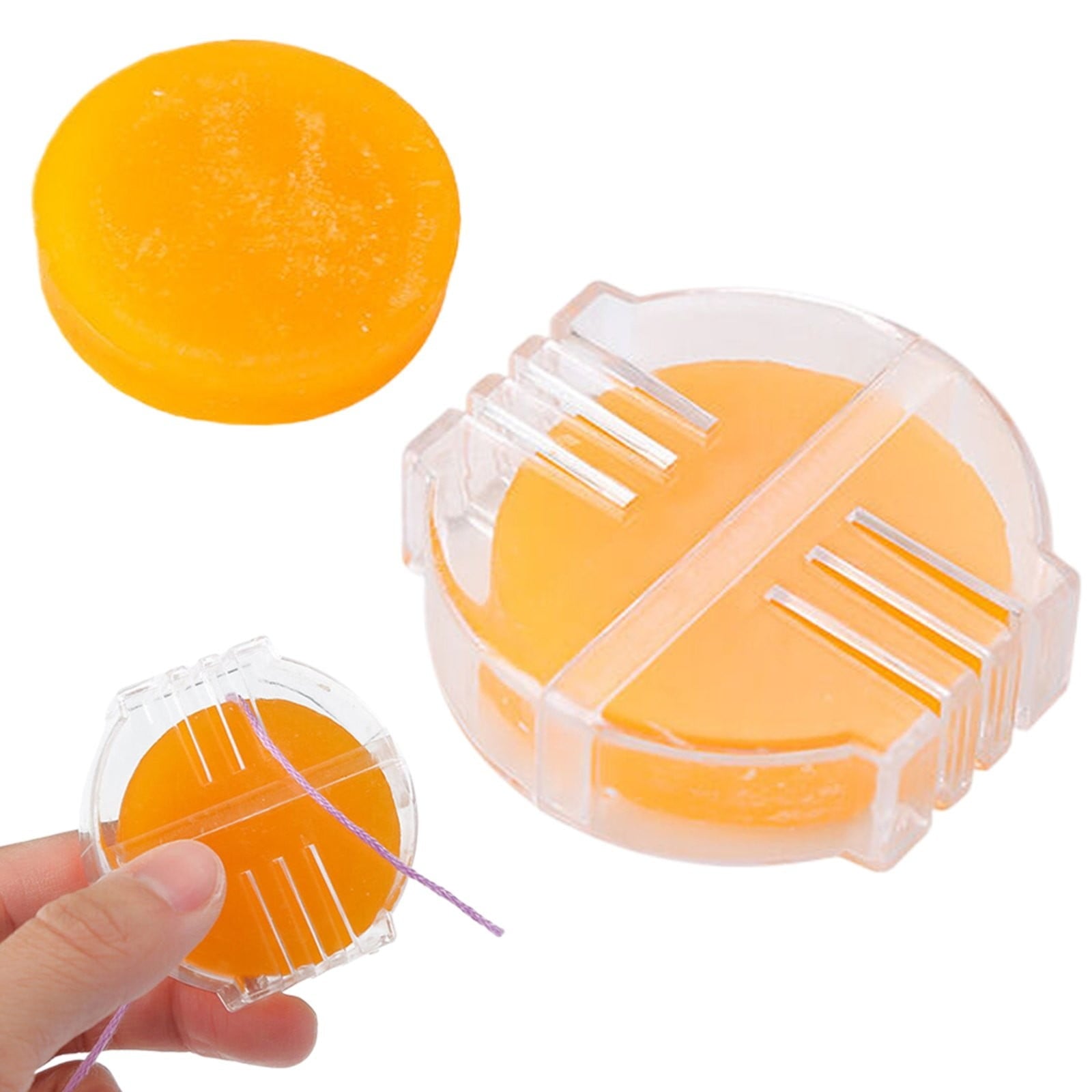 1PCS Beeswax Thread Conditioner, Handy Craft Sewing Tools,Thread Wax for Sewing with Plastic Box Thread V1189-LWWAL-20260401-05913