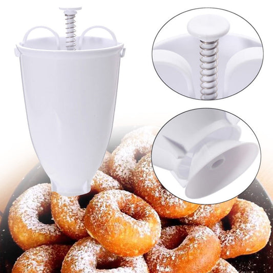 One hand Donut Maker, Manual Donut Maker, Plastic Doughnut Machine Mold, Biscuit Donut Maker, Donut-Depositor V1189-LWWAL-20260401-05918