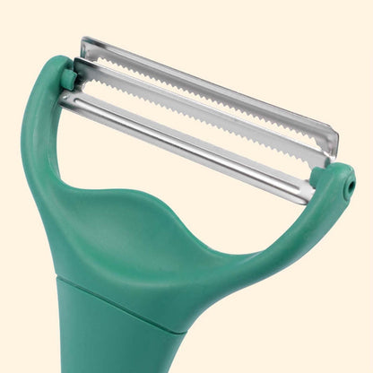 Professional Cabbage Peeler Shredder,Dual Sharp Blades for Julienne Vegetables,Non-Slip Ergonomic Handle,Dark V1189-LWWAL-20260401-05936