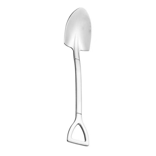 Dessert Spoon, Heavy Duty Shovel Shape Stainless Steel Spoons Ice Cream Fruit Spoon for Home Kitchen or V1189-LWWAL-20260401-05956