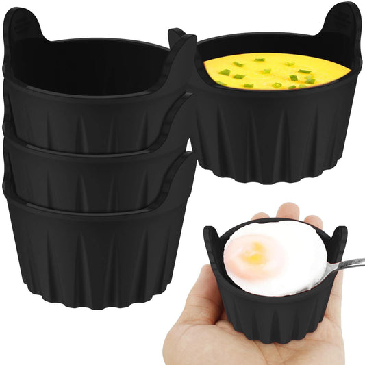 Air Fryer Baking Cups, Suitable for Microwave and Oven, Silicone Baking Ramekins for Muffins, Puddings, Eggs V1189-LWWAL-20260401-05976