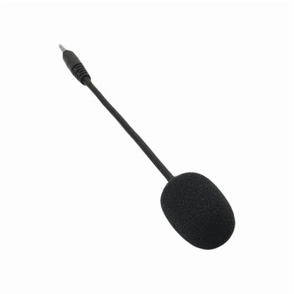 Headset Microphone 3.5mm Plug, Black Headset Microphone Adjustable 360 Degrees Bendable Jack Headphone V1189-LWWAL-20260401-05979