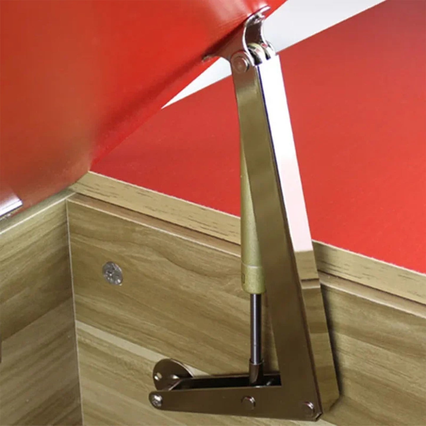 2PCS 100N Box Hinges Soft Close, Lid Support Hinge Soft Close Toy Box Hinges, Soft Close Hinges for Toy Box, V1189-LWWAL-20260401-05982