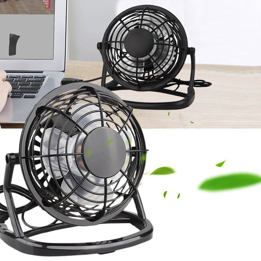 4 Inch USB Desk Fan Portable Mini Personal Cooling Fan for Office Dorm Computer Table Quiet Operation 3 Speed V1189-LWWAL-20260401-05984