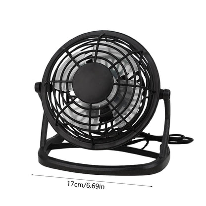 4 Inch USB Desk Fan Portable Mini Personal Cooling Fan for Office Dorm Computer Table Quiet Operation 3 Speed V1189-LWWAL-20260401-05984