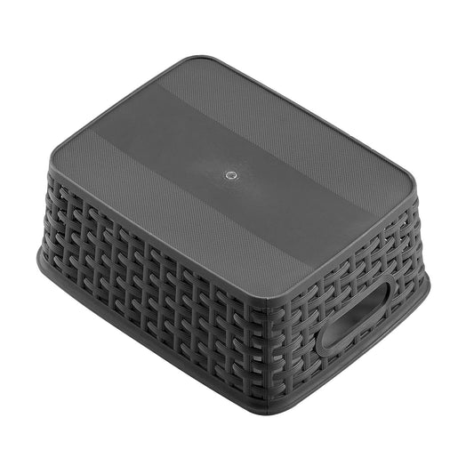 Plastic Storage Baskets, Heavy Duty Storage Bin, Durable, Easy to Use, Flexible, Multi-Purpose, Ideal for V1189-LWWAL-20260401-05988