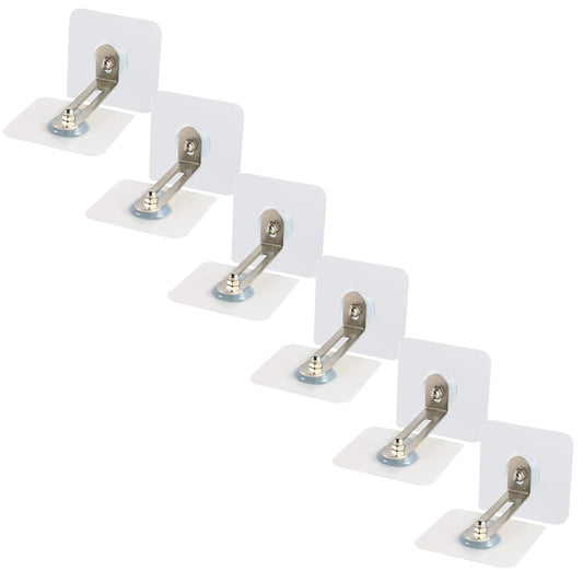 No Drill Furniture Anchors, Heavy Duty Anti Tip Furniture Straps Kit Adhesive Furniture Wall Anchors for Pet V1189-LWWAL-20260401-05996