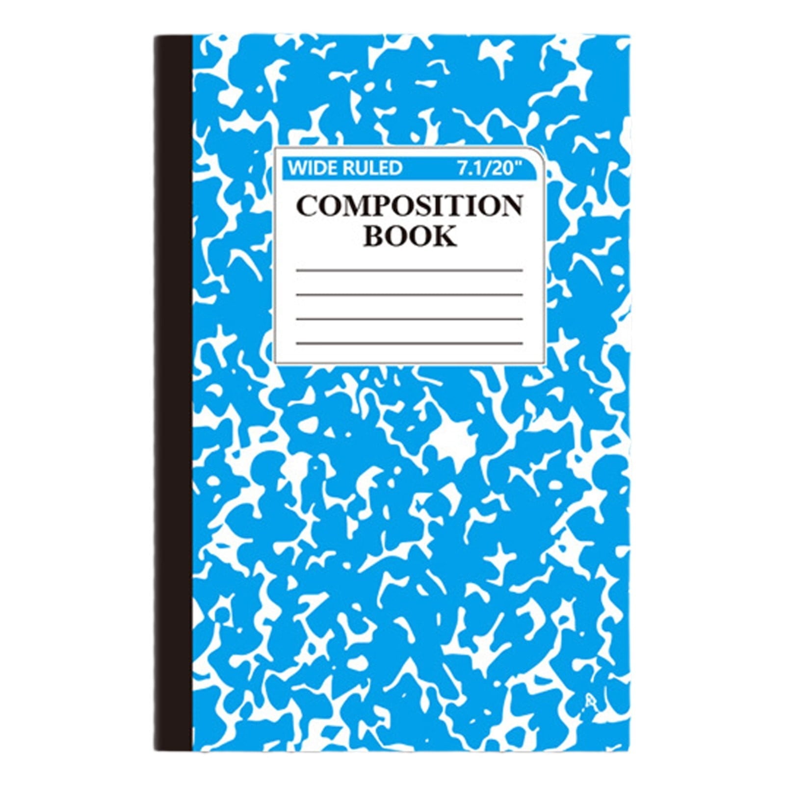 1 Pcs 8 Pastel Colors Office Ruled Composition Books,Composition Notebook, Marble Cover Notepad Lined Cute V1189-LWWAL-20260401-06005
