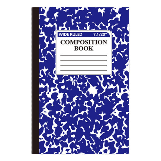 1 Pcs 8 Pastel Colors Office Ruled Composition Books,Composition Notebook, Marble Cover Notepad Lined Cute V1189-LWWAL-20260401-06006