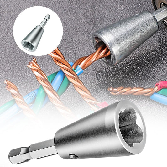 Wire Twister Tool for Drill, 2025 Upgrades Wire Nut Twister for Drill Profession Electricians Tool, 6MM Hex V1189-LWWAL-20260401-06018