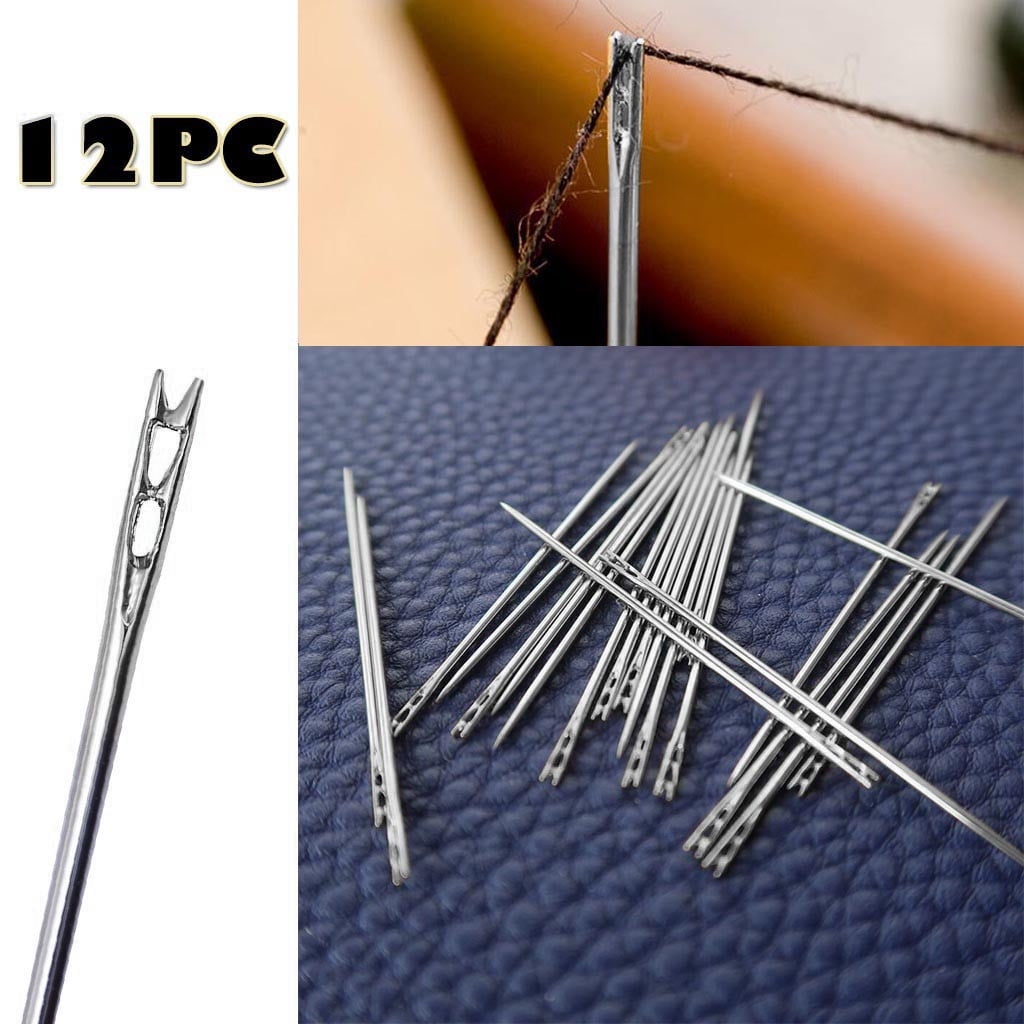 Large Eye Sharp Needles, Self Threading Needles for Hand Sewing, Easy to Thread Big Eye Sewing Needles, V1189-LWWAL-20260401-06043