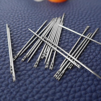 Large Eye Sharp Needles, Self Threading Needles for Hand Sewing, Easy to Thread Big Eye Sewing Needles, V1189-LWWAL-20260401-06043