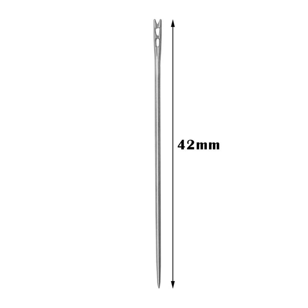 Large Eye Sharp Needles, Self Threading Needles for Hand Sewing, Easy to Thread Big Eye Sewing Needles, V1189-LWWAL-20260401-06043