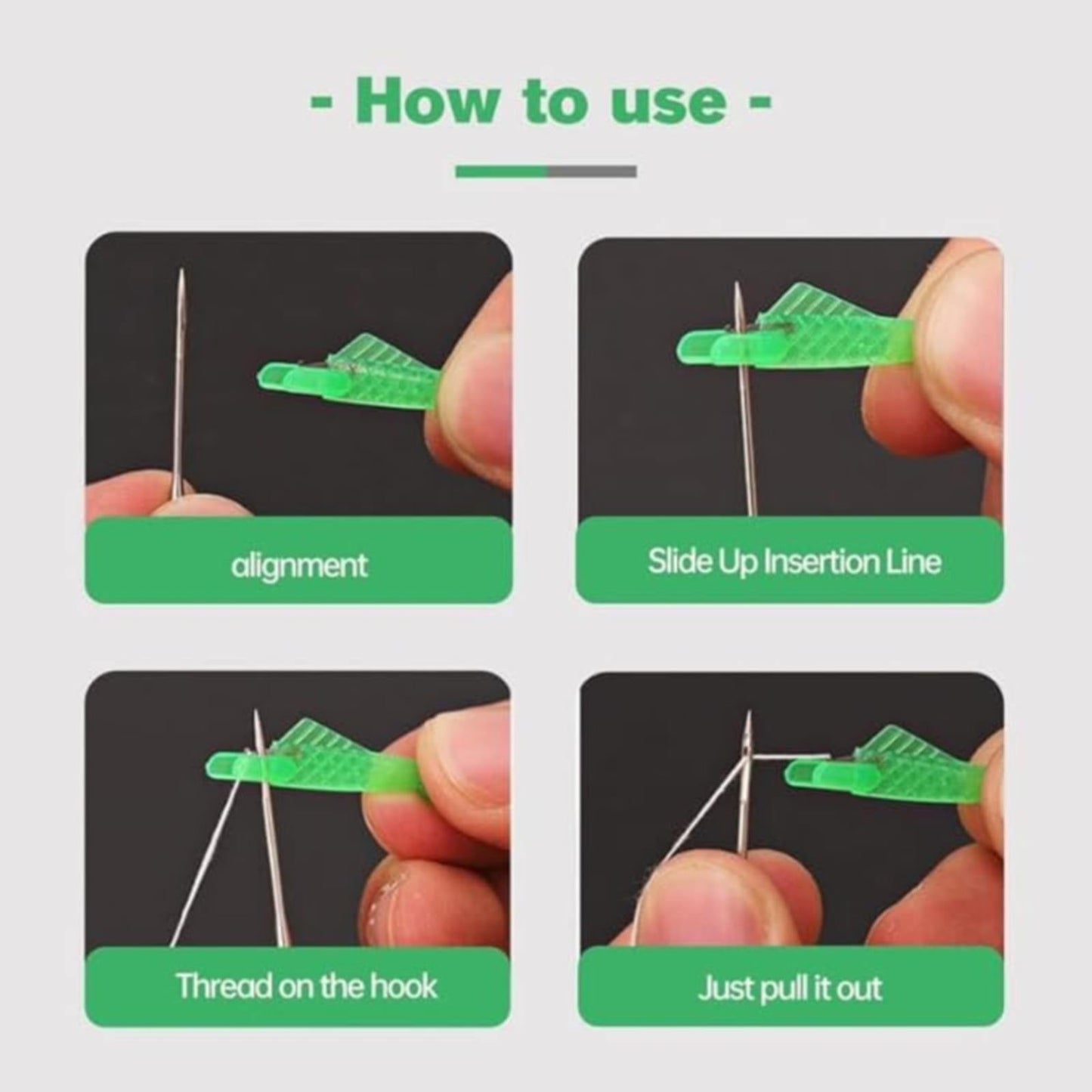 Fish Mouth Sewing Machine Needle Threader Upgraded Automatic Sewing Needle Threader,Simple Needle Threader V1189-LWWAL-20260401-06064