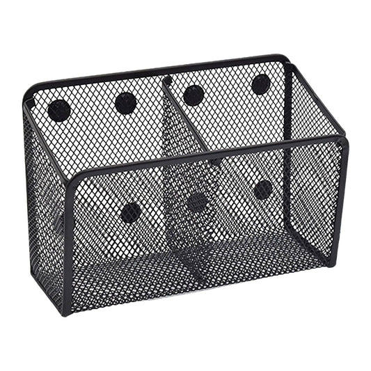 Magnetic Pen Holder, Heavy Duty 2 Slot Mesh Pencil & Marker Organizer for Desk, Extra Strong Magnets for V1189-LWWAL-20260401-06075