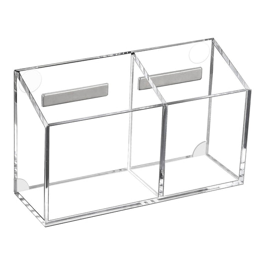Magnetic Pen Holder, Heavy Duty 2 Slot Mesh Pencil & Marker Organizer for Desk, Extra Strong Magnets for V1189-LWWAL-20260401-06076