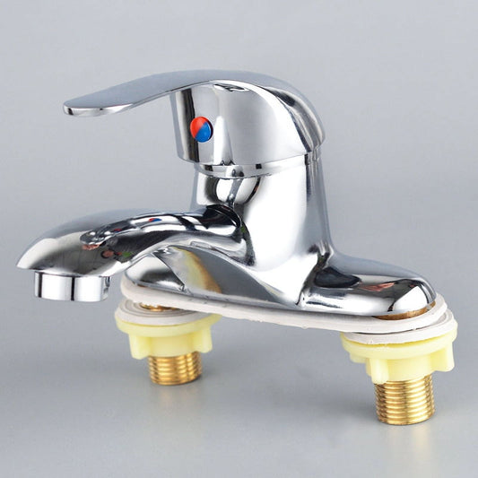 Bathroom Faucet, 2-Hole Mixer Tap, Heavy Duty Single Handle Bathroom Sink Faucet, 2 Hole Single Handle Hot V1189-LWWAL-20260401-06084