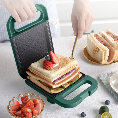 Mini Waffle Maker Machine,Sandwich Iron Maker Press Toaster Grilled Cheese Breakfast,Compact Design LED V1189-LWWAL-20260401-06115