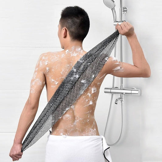 Exfoliating Washcloth Towel,Extra Rough Body & Back Scrubber for Use in Shower Bath, Long Exfoliating Body V1189-LWWAL-20260401-06116