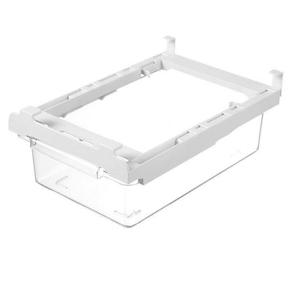 Refrigerator Pull Out Bin,Snap On Drawer Fridge Mate,Fridge Storage Box/Drawers/Rack, Refrigerator Bin Home V1189-LWWAL-20260401-06131