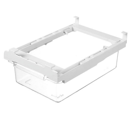 Refrigerator Pull Out Bin,Snap On Drawer Fridge Mate,Fridge Storage Box/Drawers/Rack, Refrigerator Bin Home V1189-LWWAL-20260401-06131