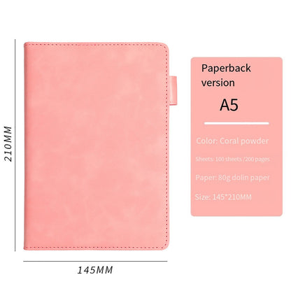 Journal Book Notebook,5.71x8.27",100 Sheets,200 Pages Blank Journal Notebook Thick Sketch Book Hardcover V1189-LWWAL-20260401-06133