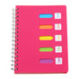 5 Subject Notebook College Ruled,Small Spiral Notebook 5x7 with Removable Divider Tabs, Lined Spiral Notebook V1189-LWWAL-20260401-06163