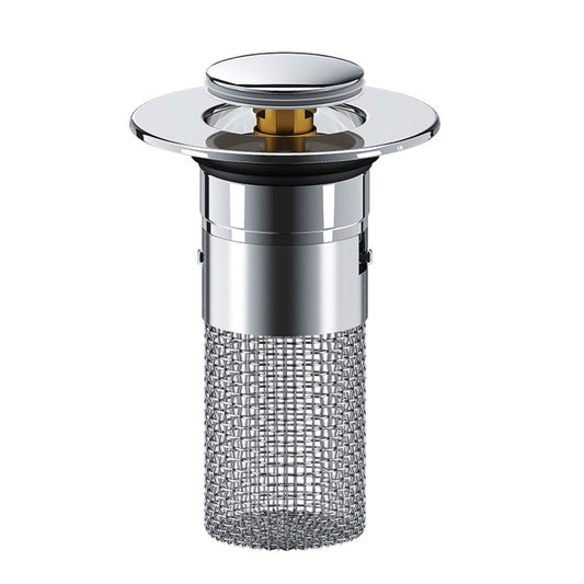 Bathroom Sink Stopper, Heavy Duty Hair Catcher, Pop Up Sink Drain Filter, for Bathroom Sink Stopper V1189-LWWAL-20260401-06188