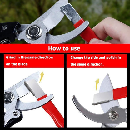 Portable Garden Tool Sharpener, Heavy Duty Knife Sharpener Pocket Blade, Sharpening Tool for Keeps Pruners V1189-LWWAL-20260401-06206