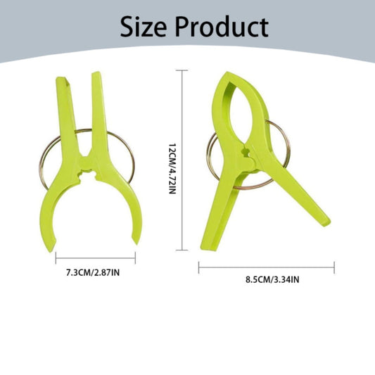 Beach Towel Clips, Colour Beach Clips, Towel Clips for Beach Chairs Cruise, Heavy Duty Clothes Pins-Keep Your V1189-LWWAL-20260401-06242