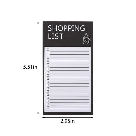 Magnetic Notepads for Fridge, Big Notepads for Shopping List,Reminders -Strong Magnetic Back- Memo Pads,Full V1189-LWWAL-20260401-06247