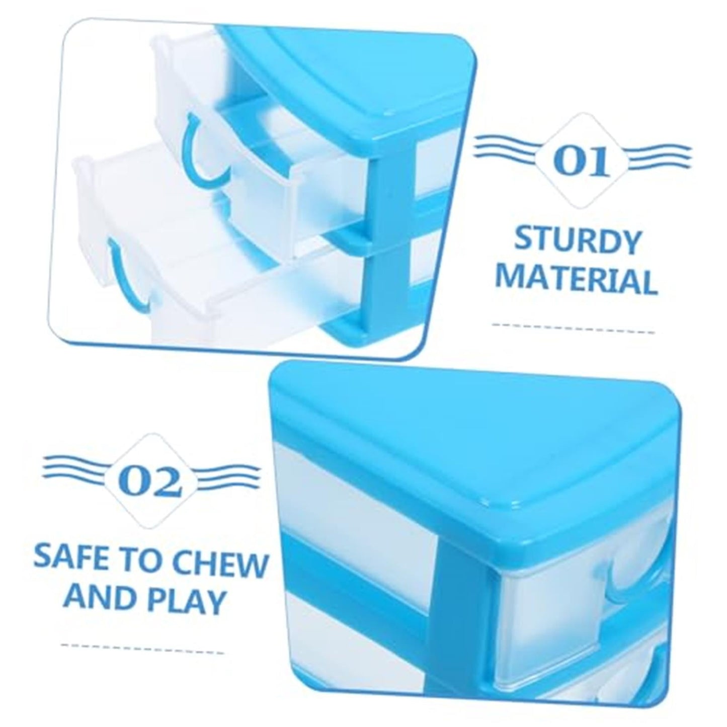 Rectangular Empty torage Box, Plastic Pencil Case, Clear Storage Container for V1189-LWWAL-20260401-06268