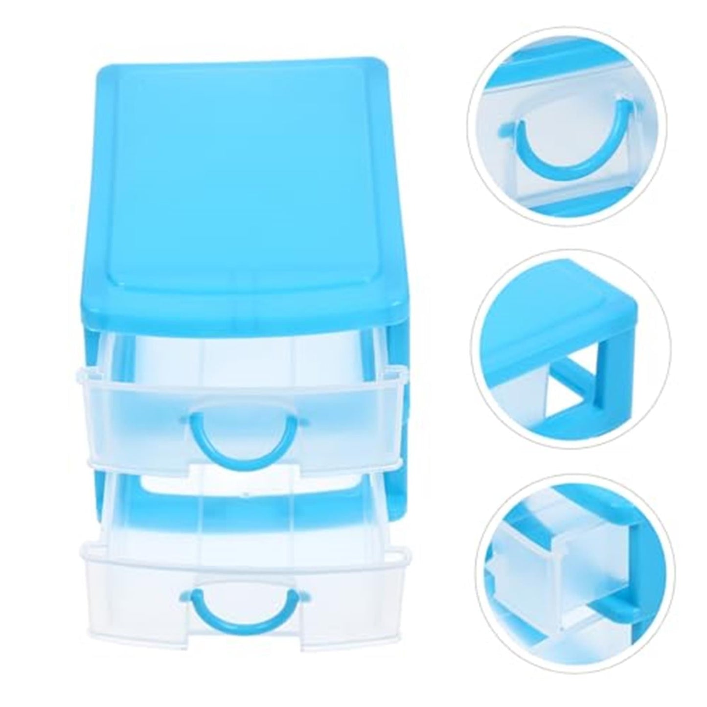 Rectangular Empty torage Box, Plastic Pencil Case, Clear Storage Container for V1189-LWWAL-20260401-06268