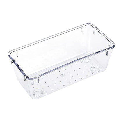Rectangular Empty torage Box, Plastic Pencil Case, Clear Storage Container for V1189-LWWAL-20260401-06273
