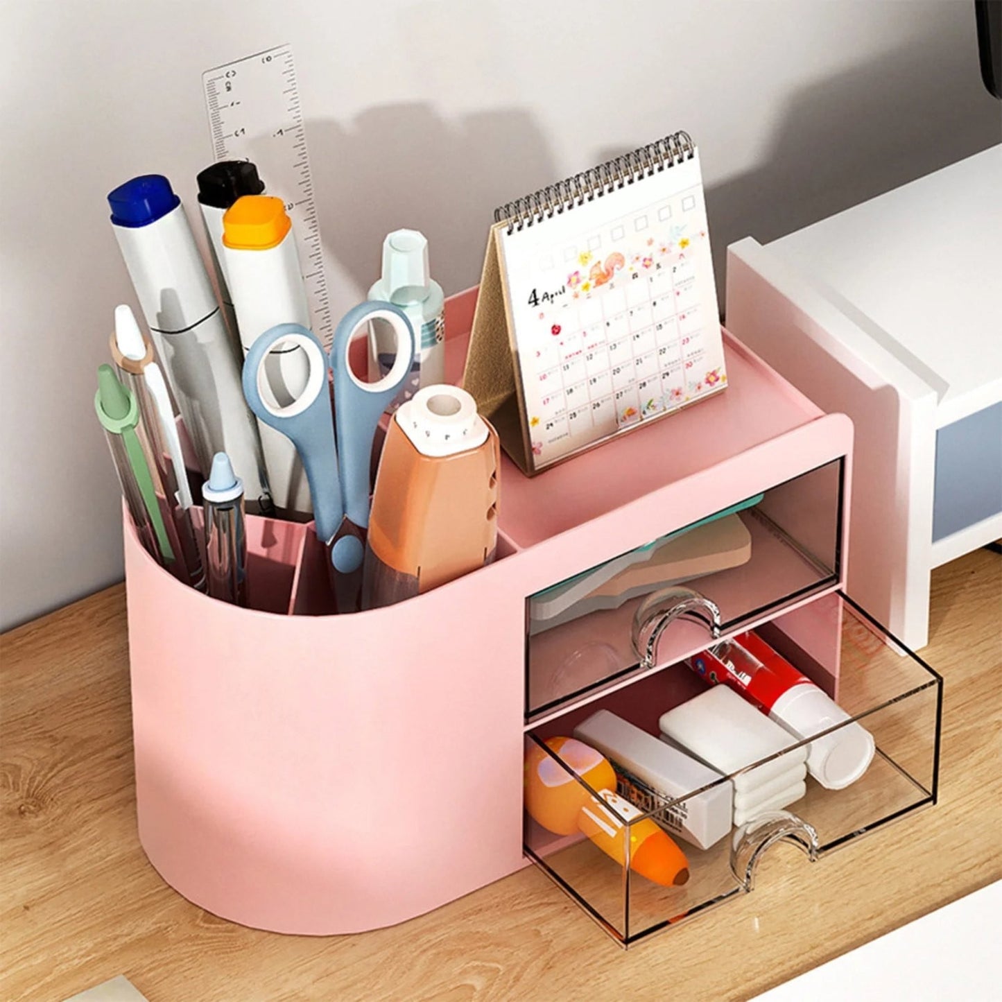 Rectangular Empty torage Box, Plastic Pencil Case, Clear Storage Container for V1189-LWWAL-20260401-06274