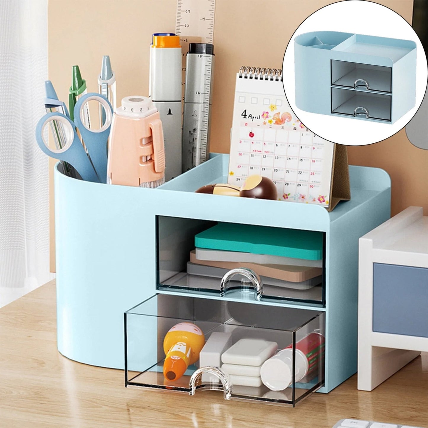 Rectangular Empty torage Box, Plastic Pencil Case, Clear Storage Container for V1189-LWWAL-20260401-06277